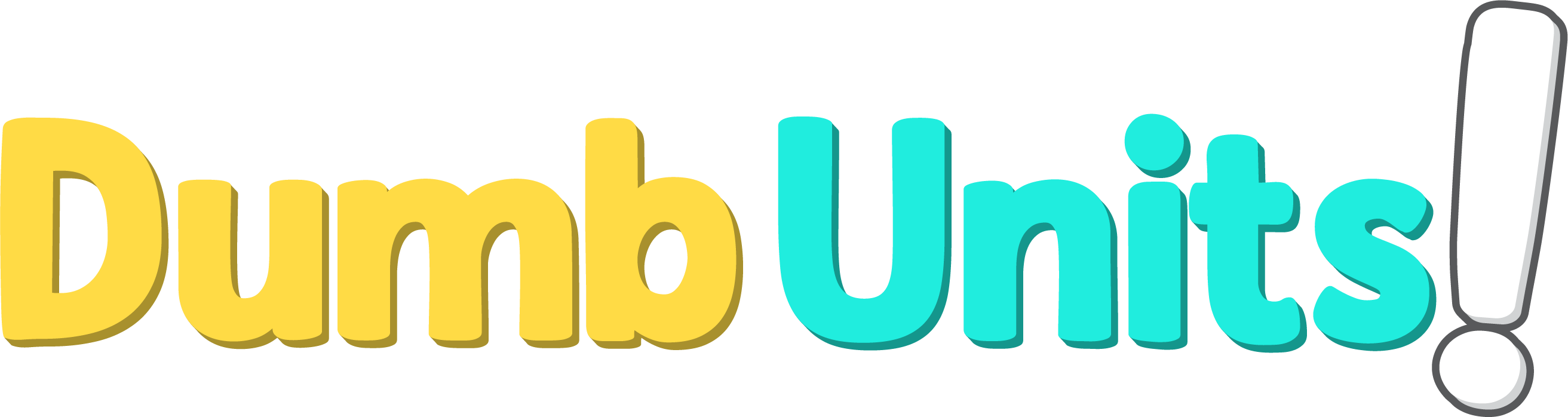 Dumb Units! logo
